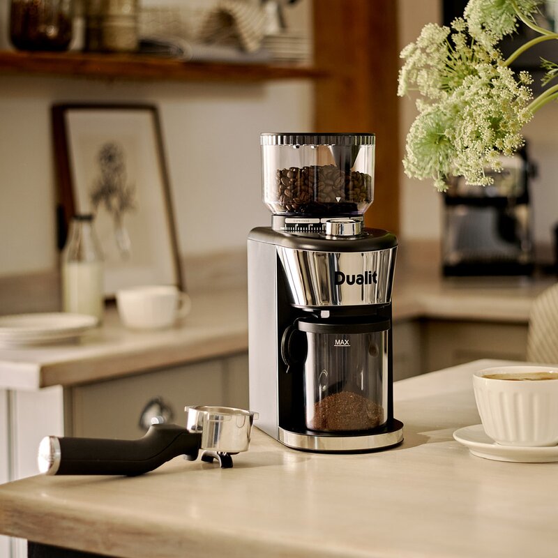 Burr kaffekvern svart