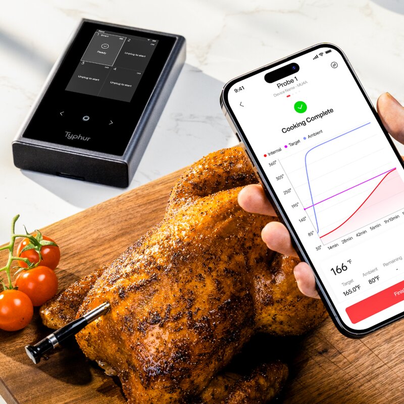 Sync Quad trådløst steketermometer Wifi & Bluetooth