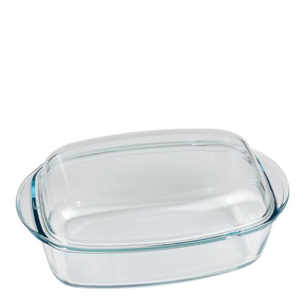 Essentials ildfast form med lokk 4,5L glass