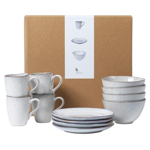 Nordic Sand frokostsett 12 deler