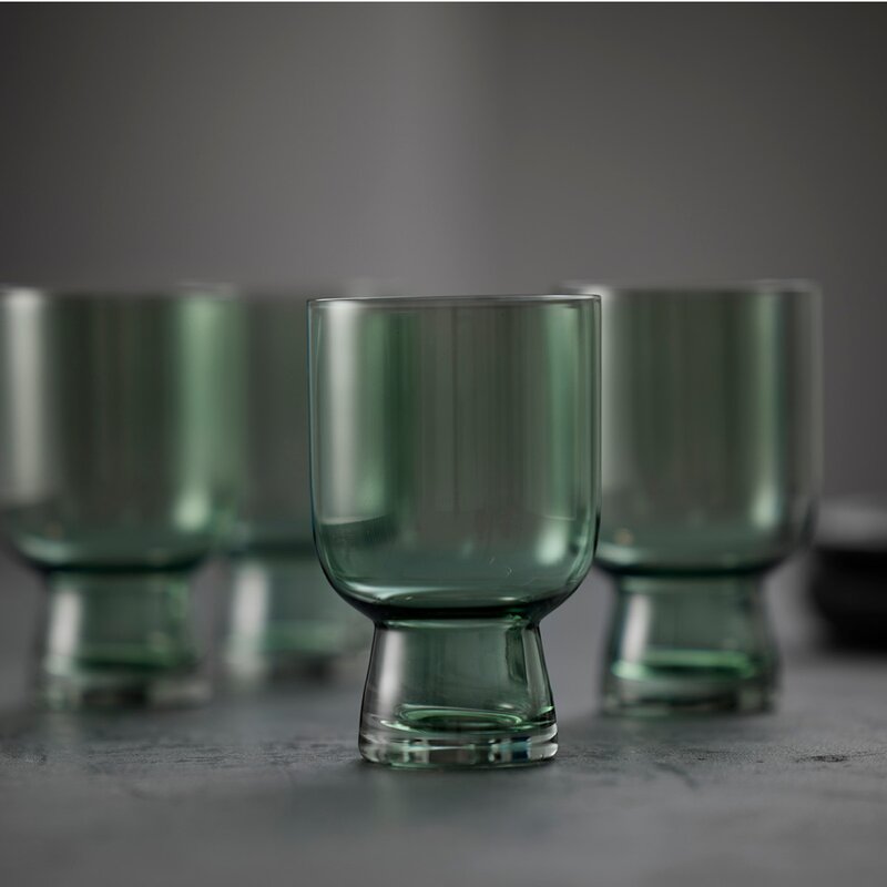 Sorrento vannglass 30 cl 4 stk grønn