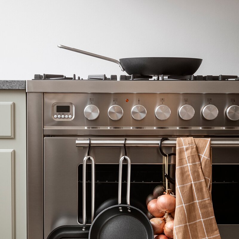 Professional stekepanne 30 cm stål
