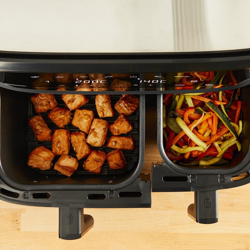 Dual Easy Fry & Grill airfryer 5,2/3,1L coal grey