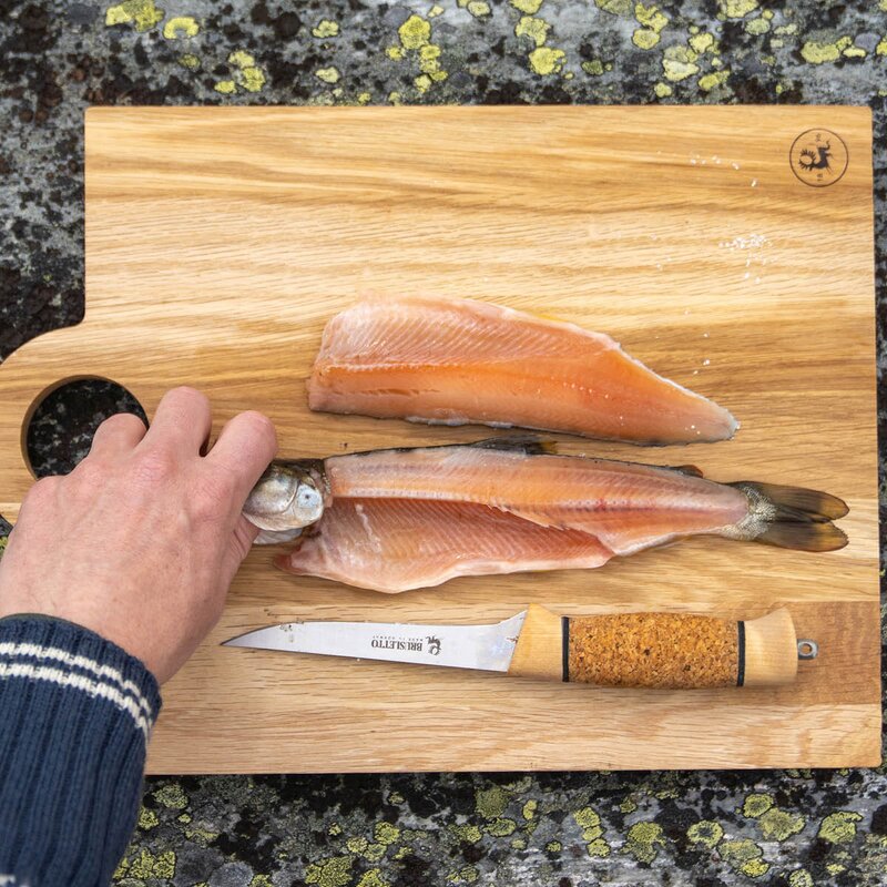Fiskern fiskekniv 24 cm kork