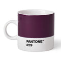 PANTONE espressokopp med hank 12 cl aubergine