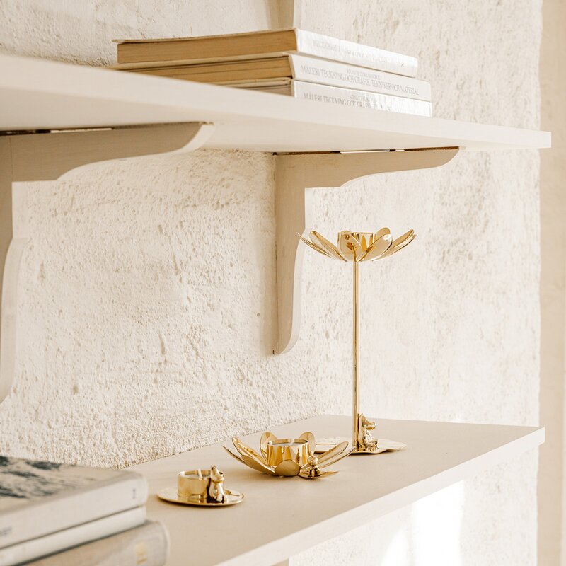 Hilke x Moomin lysestake No.3 gull
