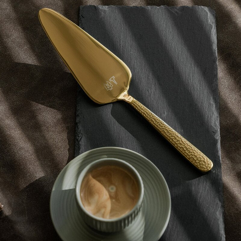 Frost kakespade 24 cm messing