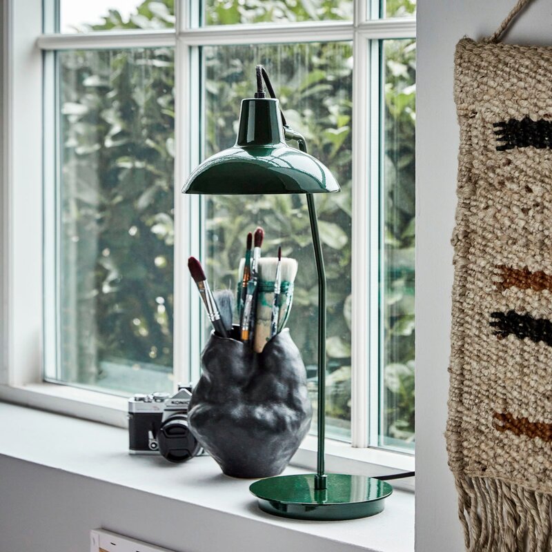Desk bordlampe 34x50 cm grønn
