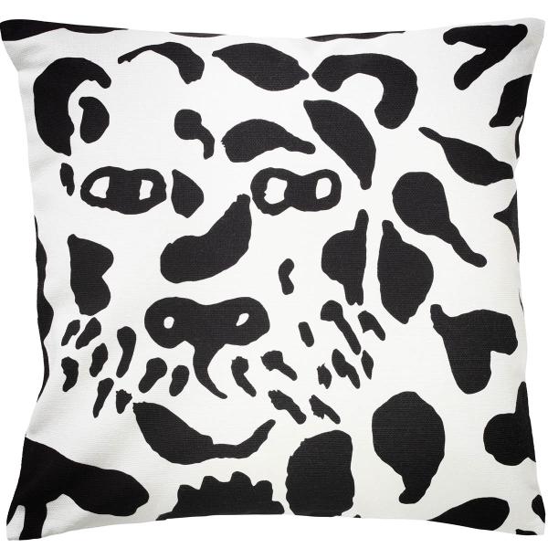 Oiva Toikka Collection putetrekk 47x47 cm cheetah svart/hvit