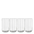 Jazz ølglass/longdrinkglass 45 cl 4 stk