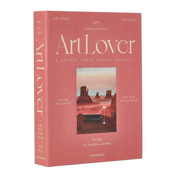 Art Lover Book puslespill lounge 1000