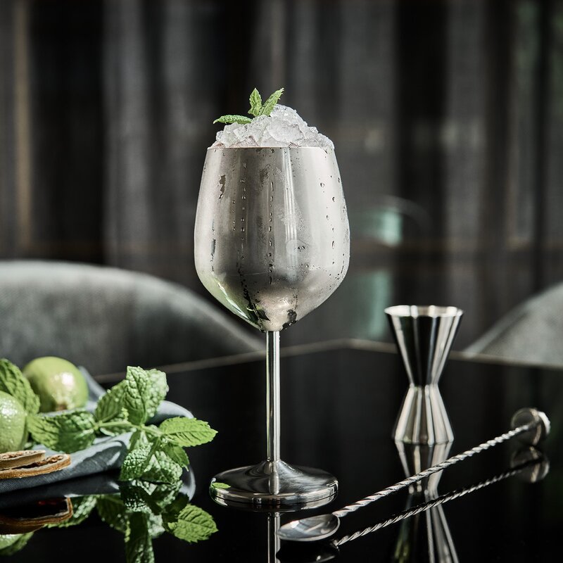 Sontell Smoke drinkglass 55 cl gun metal