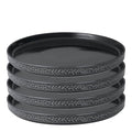 Servisen C tallerken 25 cm 4 stk antrasitt