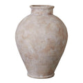 Anna vase 48 cm antikk lys brun