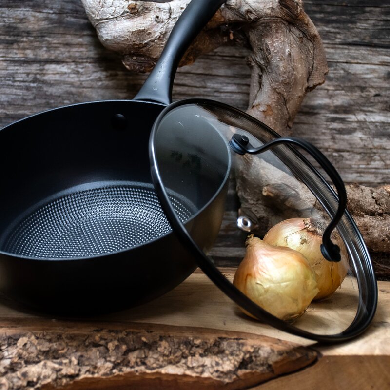 Sautépanne i støpejern med Honeycomb keramisk belegg 20 cm
