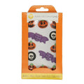 Kakepynt halloween royal icing 12 stk
