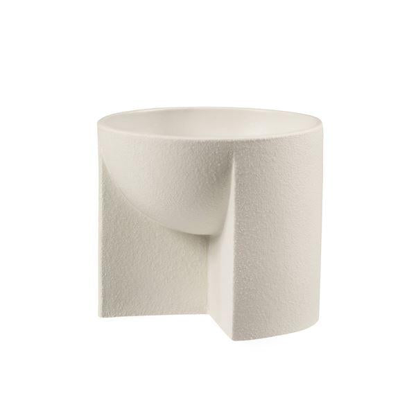Kuru keramisk skål 16x14 cm beige
