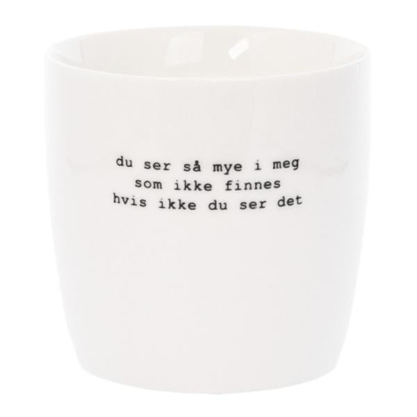 Trygve Skaug krus du ser 30 cl hvit