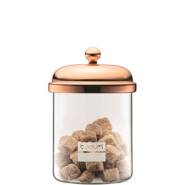 Classic oppbevaringsglass 0,5L kobber