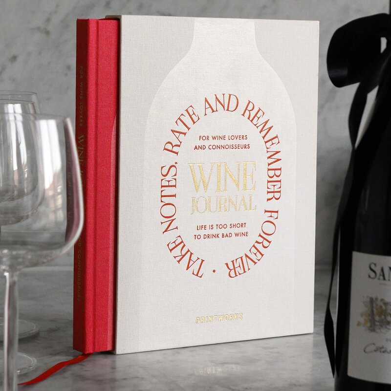 Vinsmakings dagbok rød