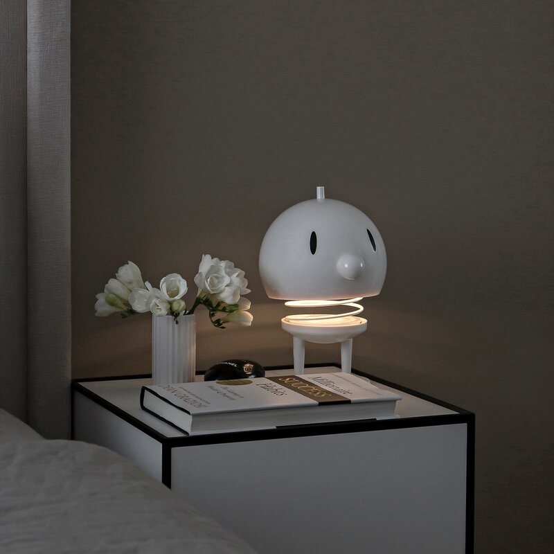 LED lampe XL 23 cm hvit