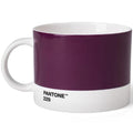 PANTONE tekopp med hank 47,5 cl aubergine