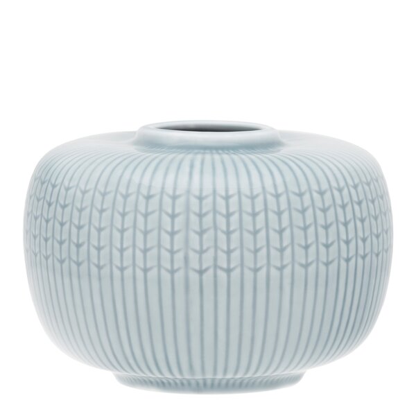 Swedish Grace vase 13x9 cm is/grå