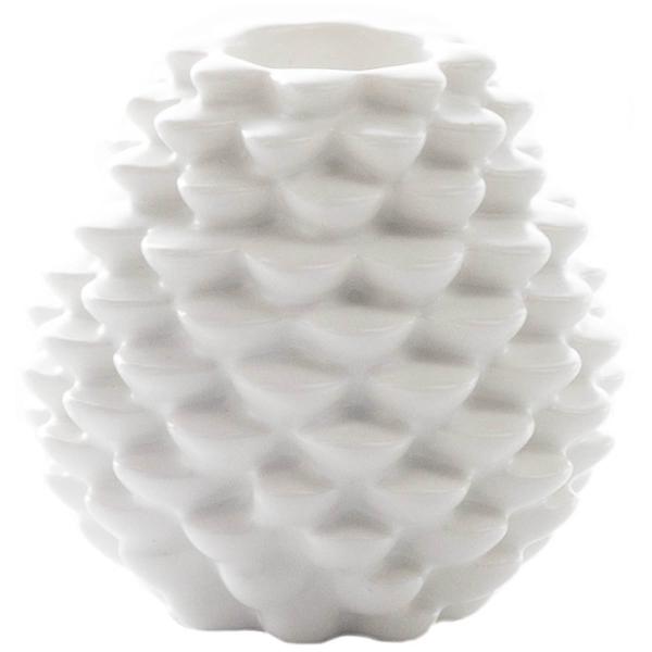 Kongle 7x7,5 cm hvit