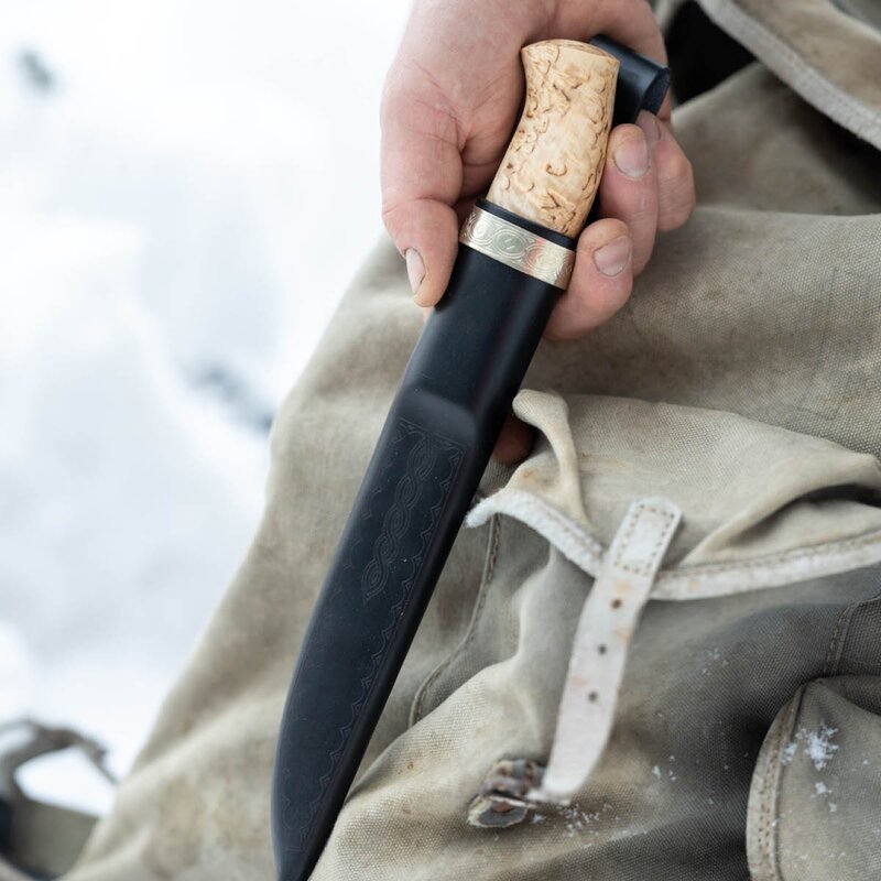 Storbukken masur allroundkniv 27 cm masurbjørk
