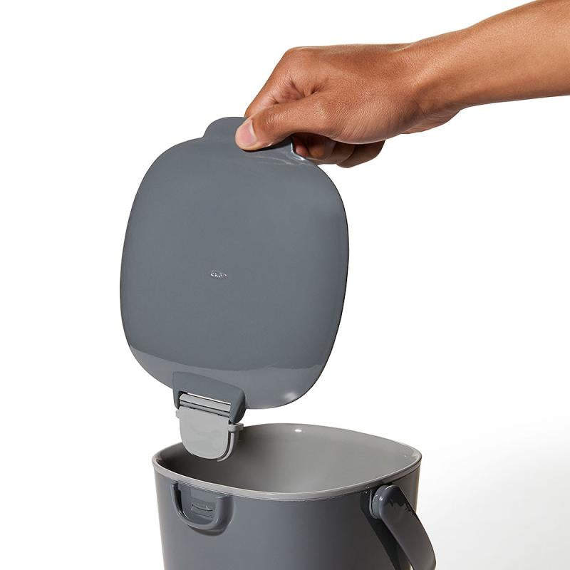Kompostbeholder 2,8L grå
