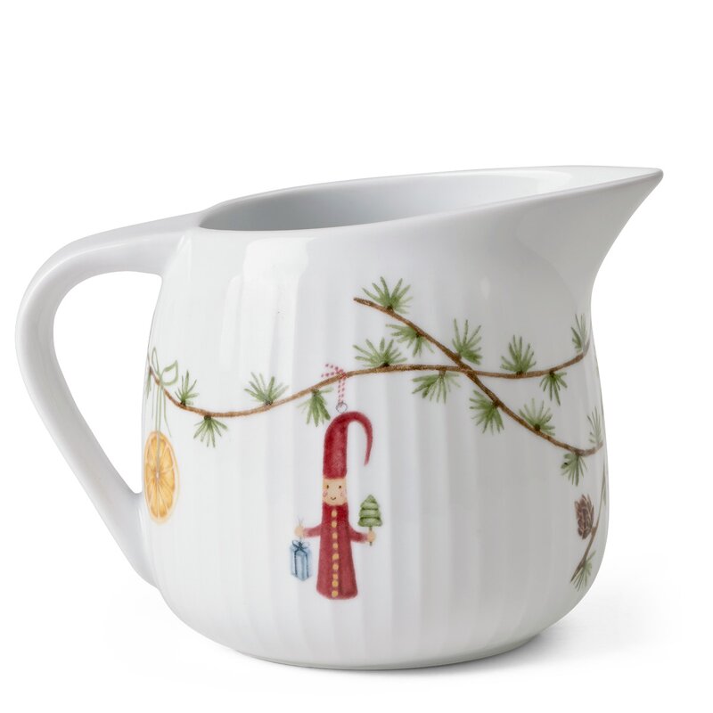 Hammershøi Christmas sausekanne 66 cl hvit m/dekor