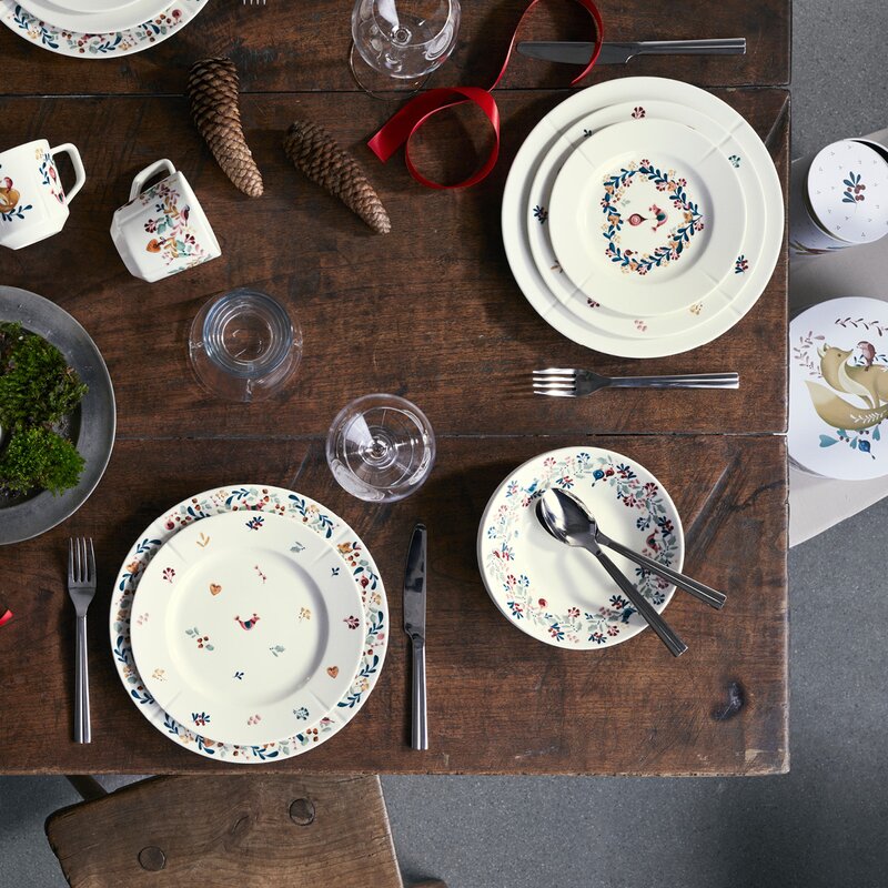 Grand Cru Cottage tallerken 19,5 cm hvit
