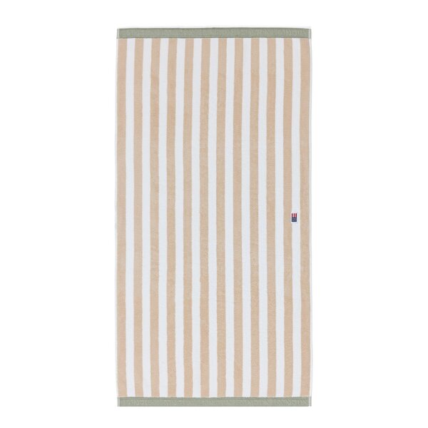 Håndkle blokkstriper 50x70 cm moonbeam