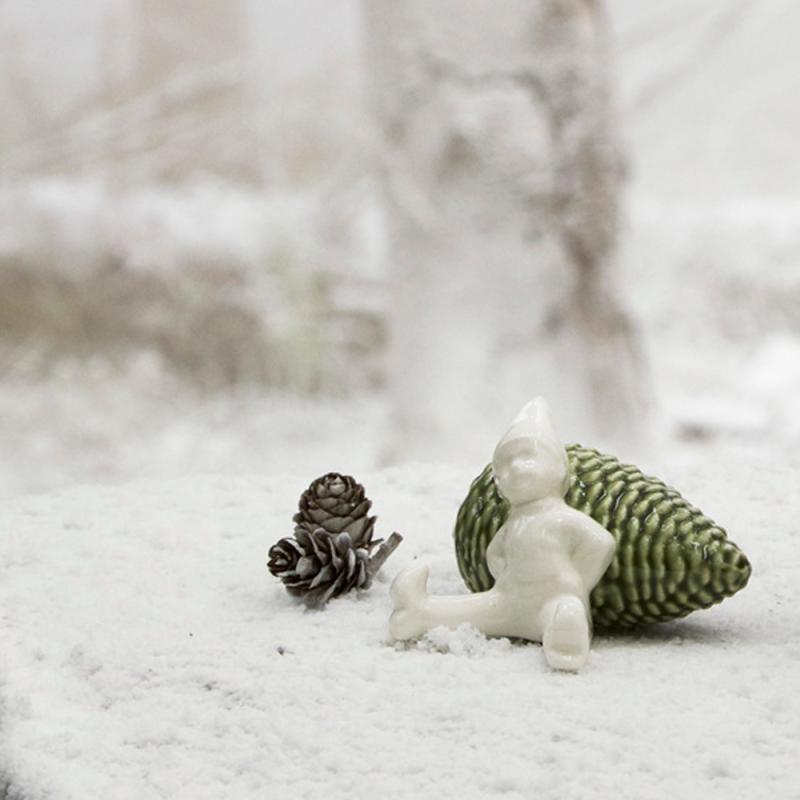 Christmas Tales Christmas Joy H5,5 cm hvit