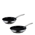 Rix stekepanne sett 2 deler 22+28 cm svart