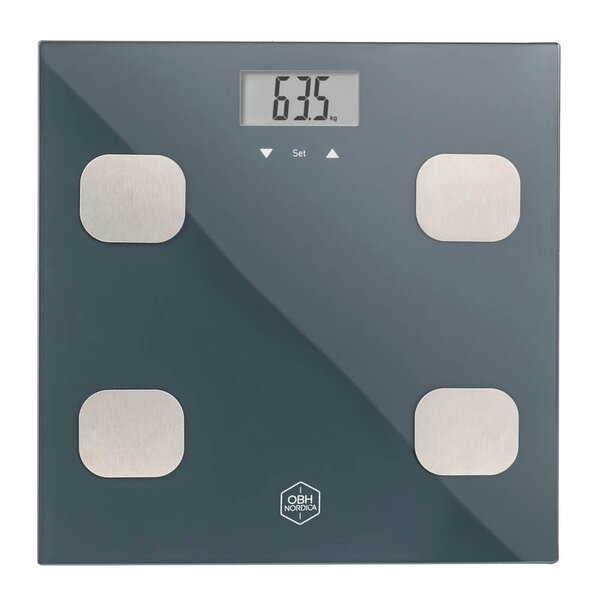 Fitness Tracker BMI badevekt 150 kg svart