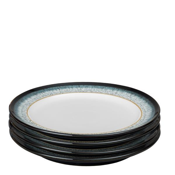 Halo tallerken 28 cm 4 stk blå/svart