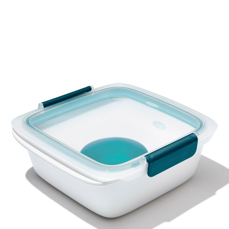Prep & go salat container 1,5L grønn