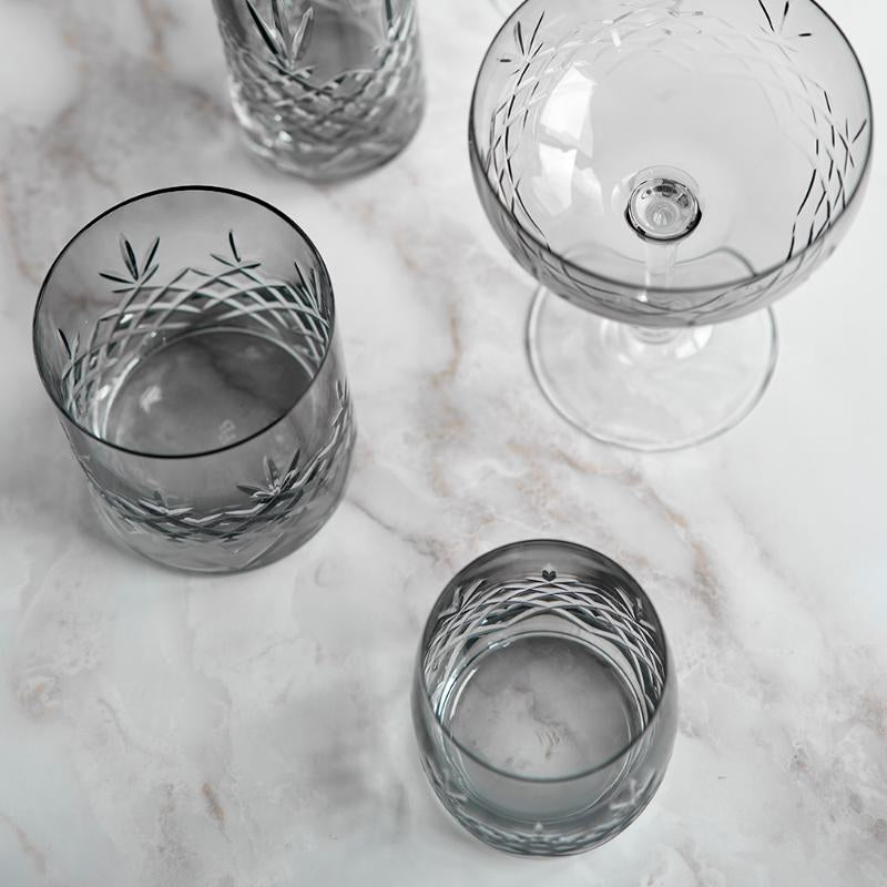Crispy Lowball glass 38 cl 2 stk dark