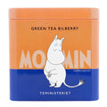 Mummi teboks Mummitrollet grønn te blåbær 250g