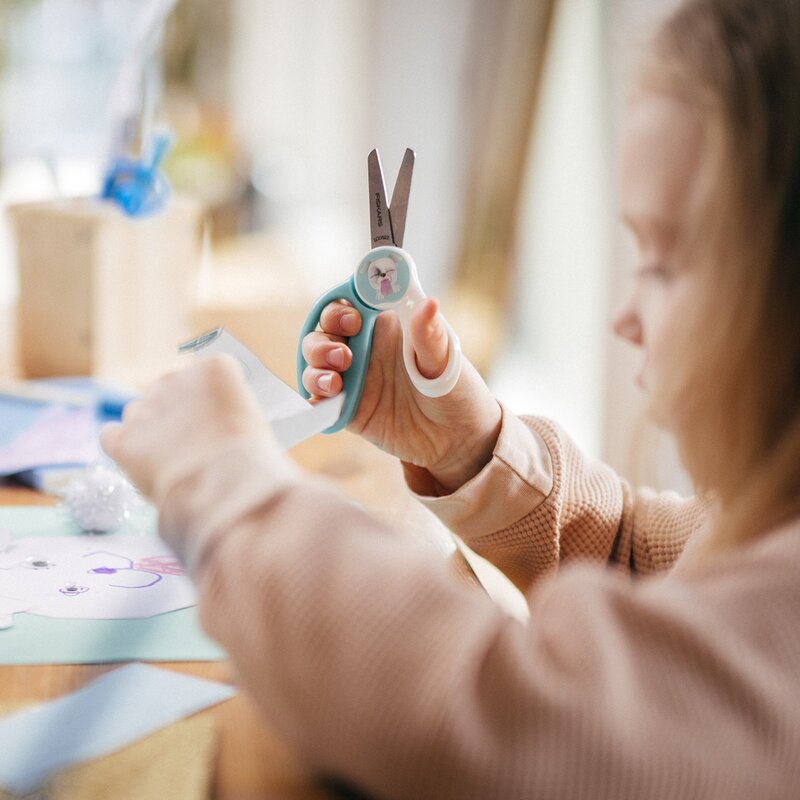 Fiskars Kids saks 6+ år 13 cm puppy