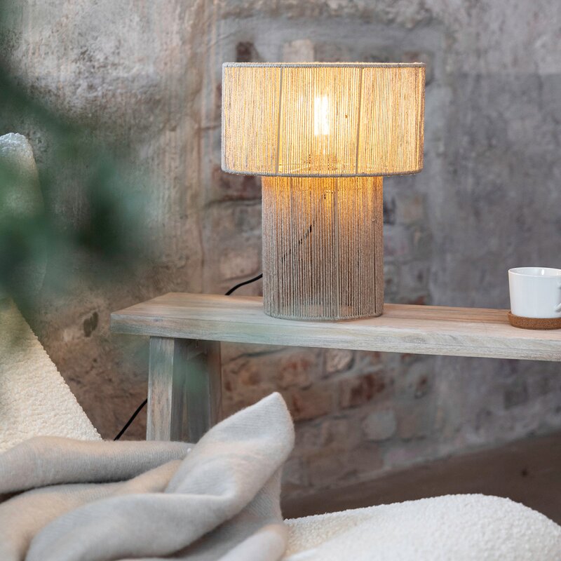 Soga bordlampe 30 cm natur