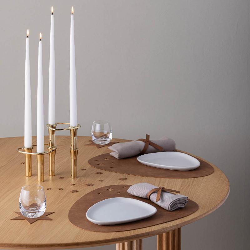Curve Star Nupo gavesett spisebrikke 2+2 stk natur
