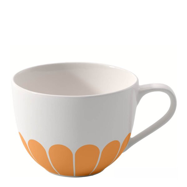 Fleur soleil kaffekopp 16 cl gul