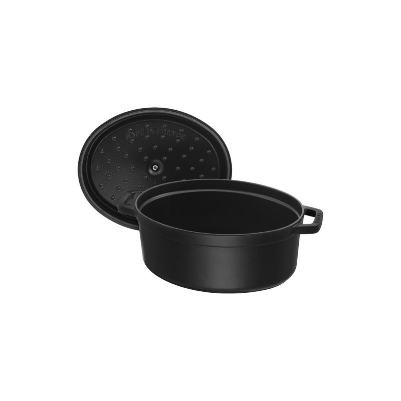 La Cocotte oval gryte 31 cm 5,5L svart