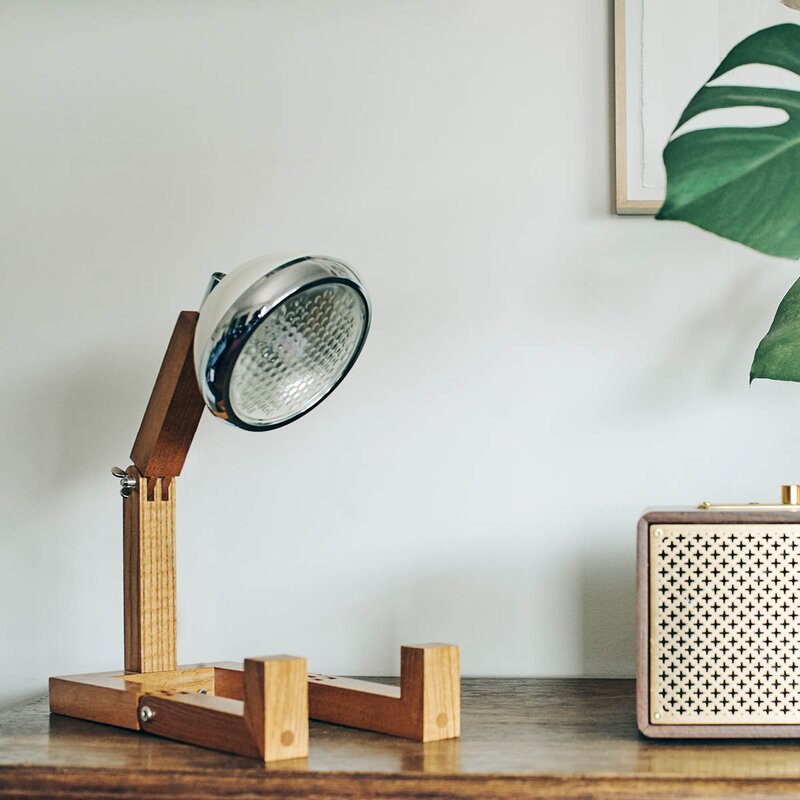 Lampe 40 cm hvit