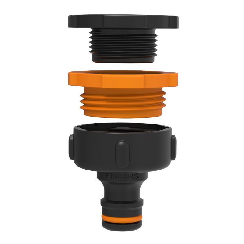 Comfort kranadapter multi 11,6 cm svart