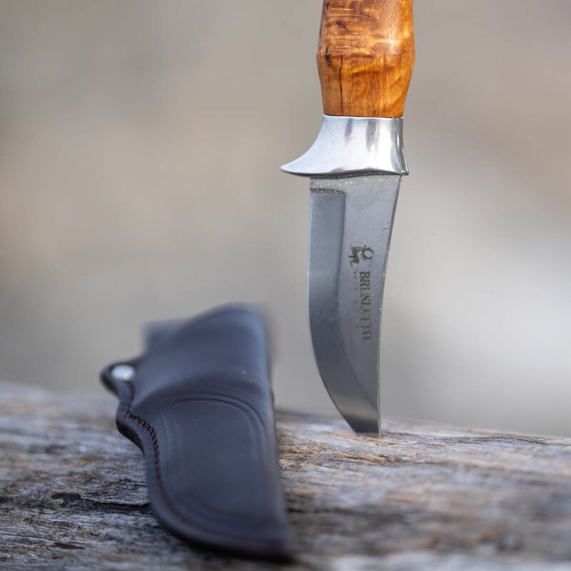 Falken jaktkniv 19,5 cm masurbjørk