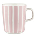 Piccolo krus 25 cl hvit/rosa