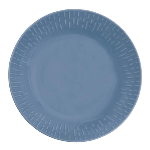 Confetti pastatallerken 23 cm blueberry